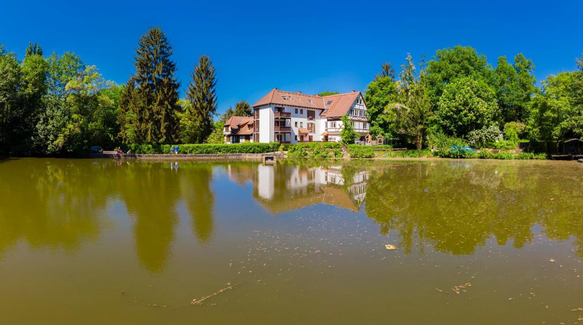 Einliegerwohnung In Einer Muehle Vor Den Toren Frankfurts, Ideal Fuer Messegaeste Oder Stop Over Dreieich Dış mekan fotoğraf